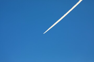 airplane in the sky