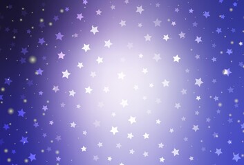 Light Purple vector background in Xmas style.