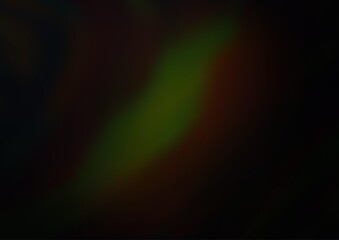 Dark Black vector blurred bright template.