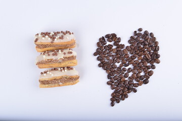 coffee eclair dessert