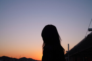 The Magic Hour of Portrait.