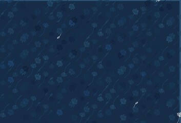 Light BLUE vector hand painted backdrop.