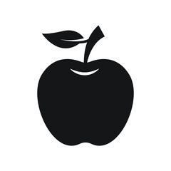 Apple icon design. Apple fruit. isolated on white background