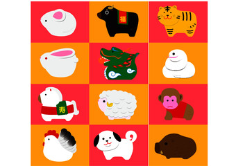 正月,神社, 十二支, 人形,干支,2021