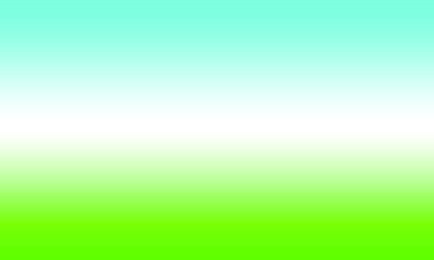 Gradient white,green and blue, gradation background image.