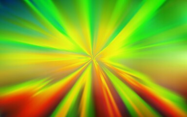 Obraz premium Light Green, Yellow vector colorful abstract texture.