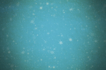 snowflakes on old paper texture