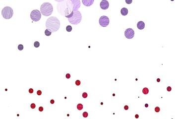 Light purple vector backdrop with dots.