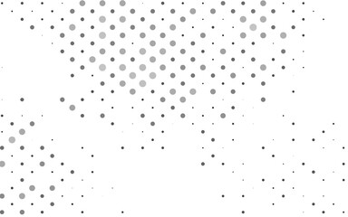 Light Silver, Gray vector template with circles.