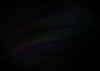 Dark Silver, Gray vector template with lines, ovals.