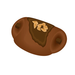 可愛いパン　チョコレートデニッシュ