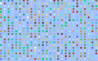 Light Multicolor, Rainbow vector layout with circle shapes.