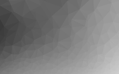 Light Silver, Gray vector low poly texture.