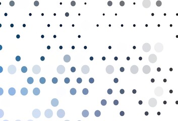 Light BLUE vector pattern with spheres.