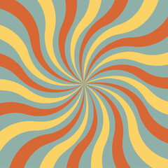 An abstract retro swirl background image.