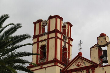 Iglesia después del sismo