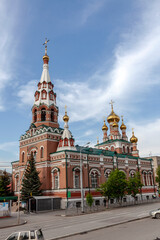 Fototapeta na wymiar Ascension-Feodosyevskaya Church. Perm