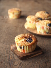 Blueberry muffins