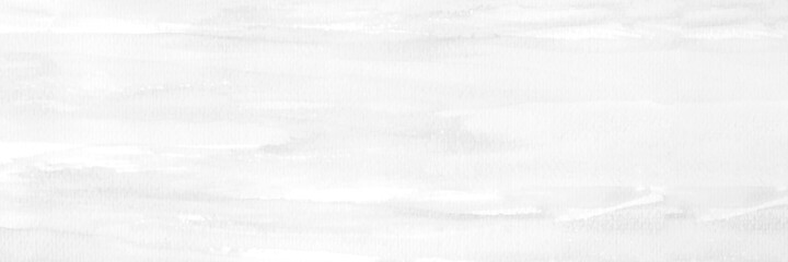 Black and white watercolour background, Watercolour painting soft textured on wet white paper background, Abstract black and white watercolor illustration banner, wallpaper