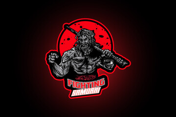 fighting samurai esport logo