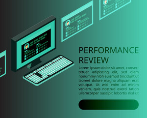 digital Employee performance review banner