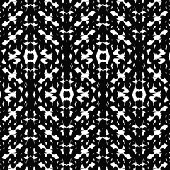 Black and White seamless pattern