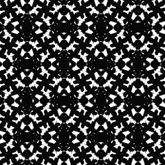 Black and White seamless pattern