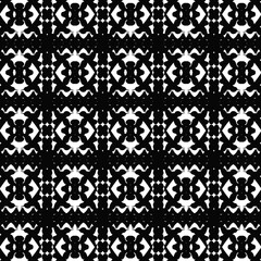 Black and White seamless pattern