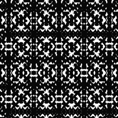 Black and White seamless pattern