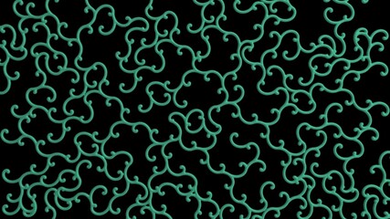 Abstract 3D, Beautiful Design geometric patterns , Artistic rhythmic patterns, abstract background, 4k High Quality.3D render