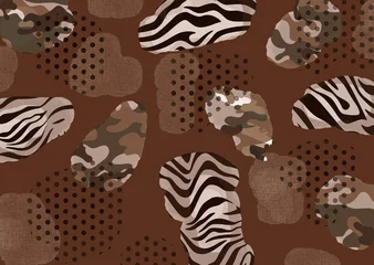 Foto op Aluminium abstract leopard print texture design   © TT3 Design