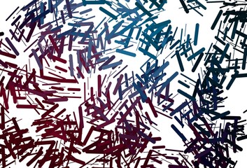 Dark orange vector template with repeated sticks.