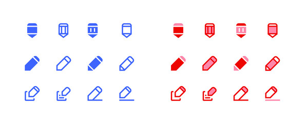  vector edit update pencil icon illust design