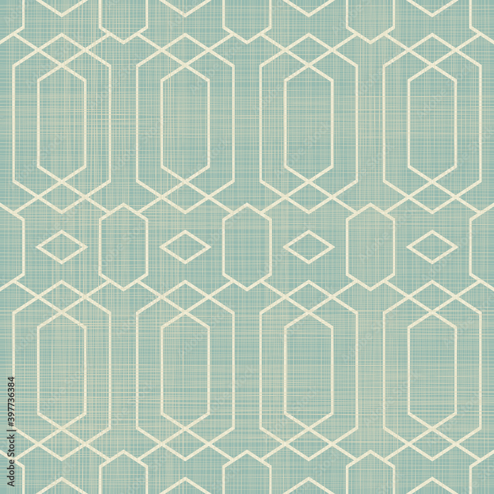 Aufkleber seamless stylish geometric pattern. classic art deco seamless pattern on texture background. abstrac
