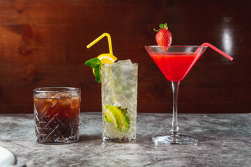 food foods tia pizza pasta alkogol fish salads drinks cocktails