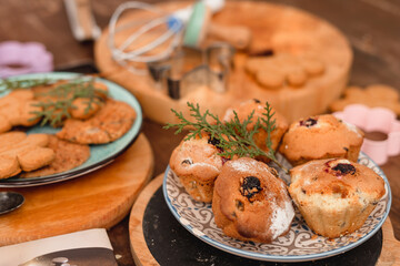 christmas homemade pastries