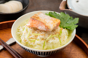 鮭茶漬け