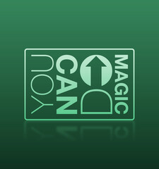 You can do magic con sfondo colorato