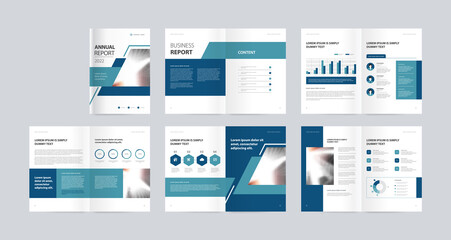 template layout design with cover page for company profile, annual report, brochures, flyers, presentations, leaflet, magazine, book .and a4 size scale for editable.