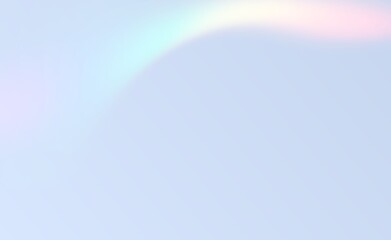 Refraction effect, wall with rainbow sunlight, holographic rays with transparency. Blurred overlay texture. Retro vector background.