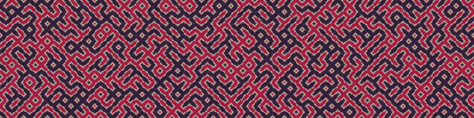 Abstract Geometric Pattern generative computational art illustration