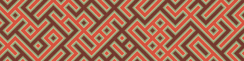 Abstract Geometric Pattern generative computational art illustration