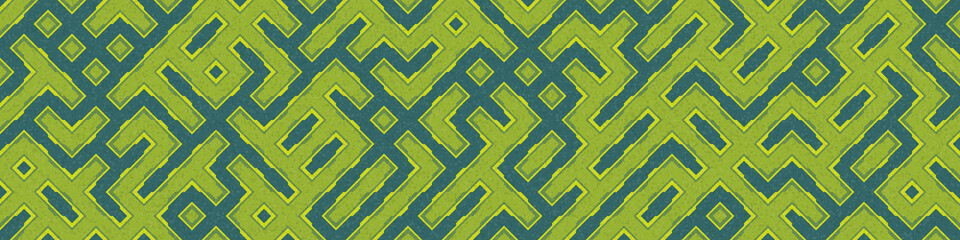 Abstract Geometric Pattern generative computational art illustration