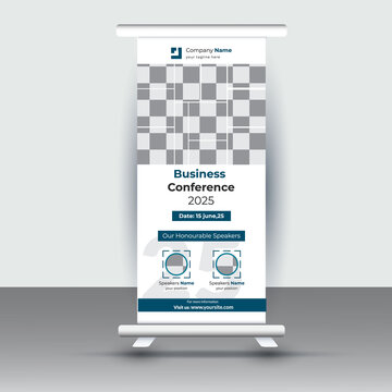 Template of  abstract roll up design