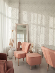 Living room with sofa