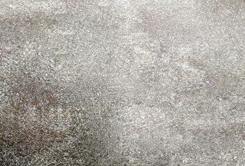 Silver foil texture. Metal background.