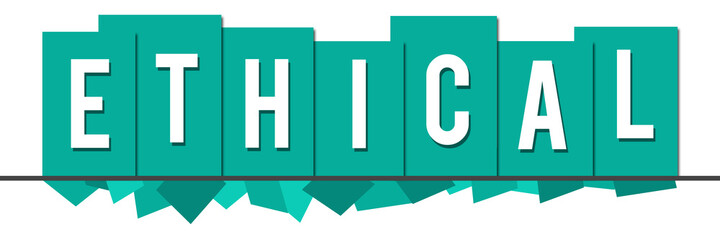 Ethical Turquoise Random Shapes Top Boxes 