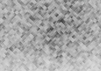 Light Silver, Gray vector template with crystals, rectangles.