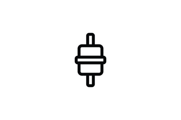 Car Element Icon - Exhaust