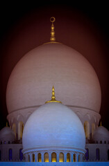 The grand mosque in Abu dhabi